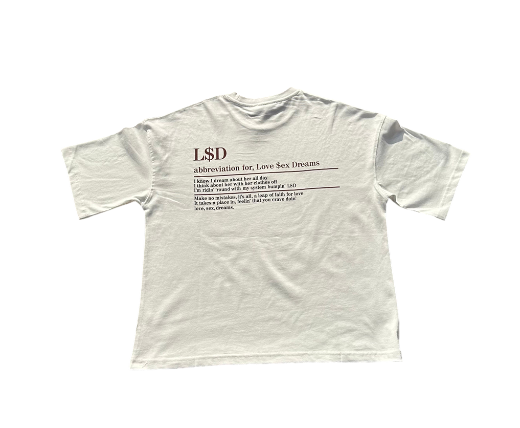 L$D WHITE TEE