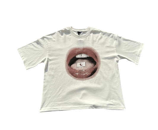 L$D WHITE TEE